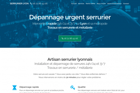 site Internet serrurier Lyon