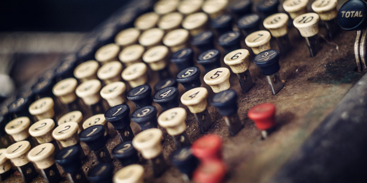 a typewriter