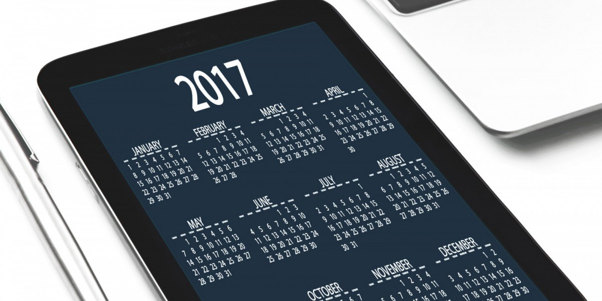A calendar on smartphone