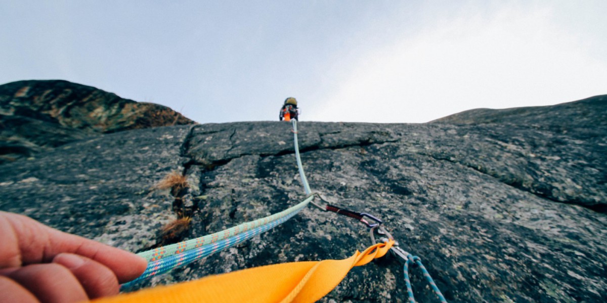 Une escalade en rappel